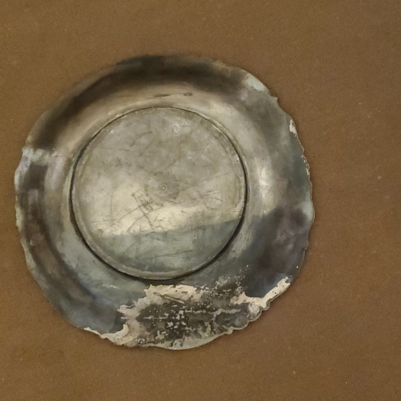 Vintage WM A Rogers Quadruple Small Silver Plate 6in - Picture 3 of 4